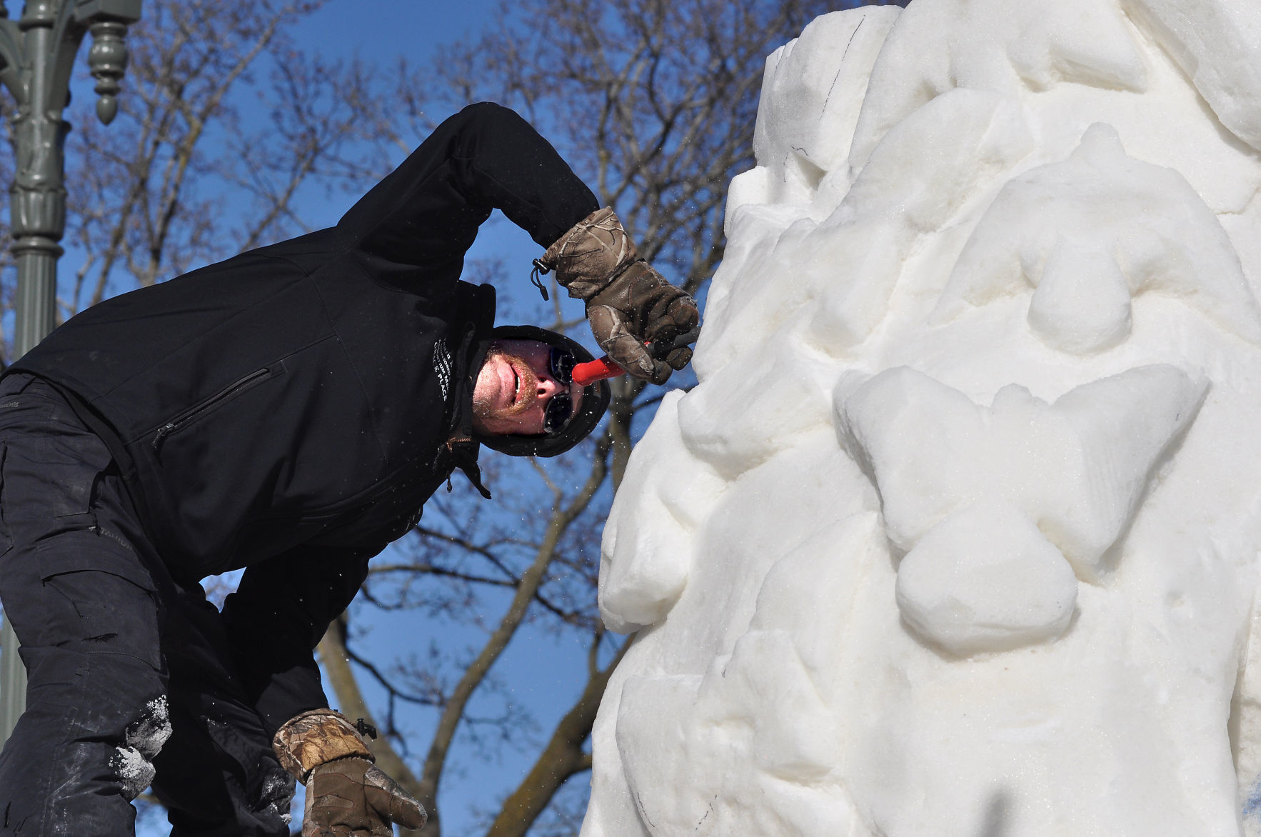 Snow Sculpting 13